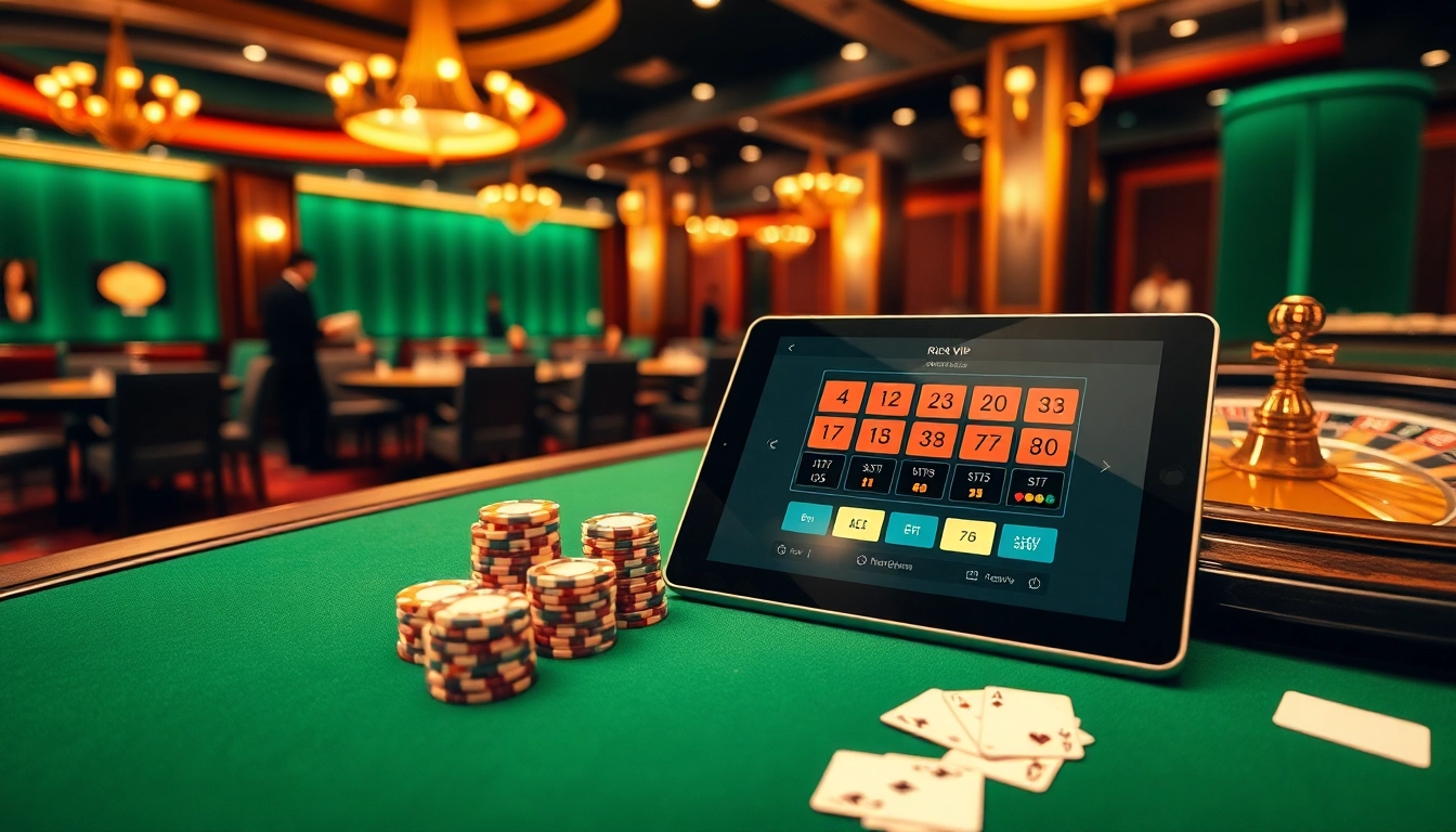 Experience the luxury of rik vip with engaging casino tables and dynamic online gaming.