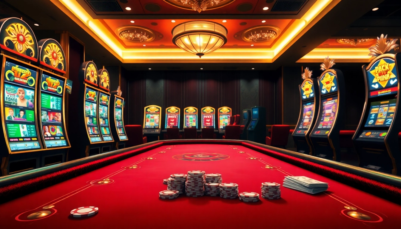 Experience excitement with the best online casino site through poker chips, vibrant slot machines, and a luxurious atmosphere.