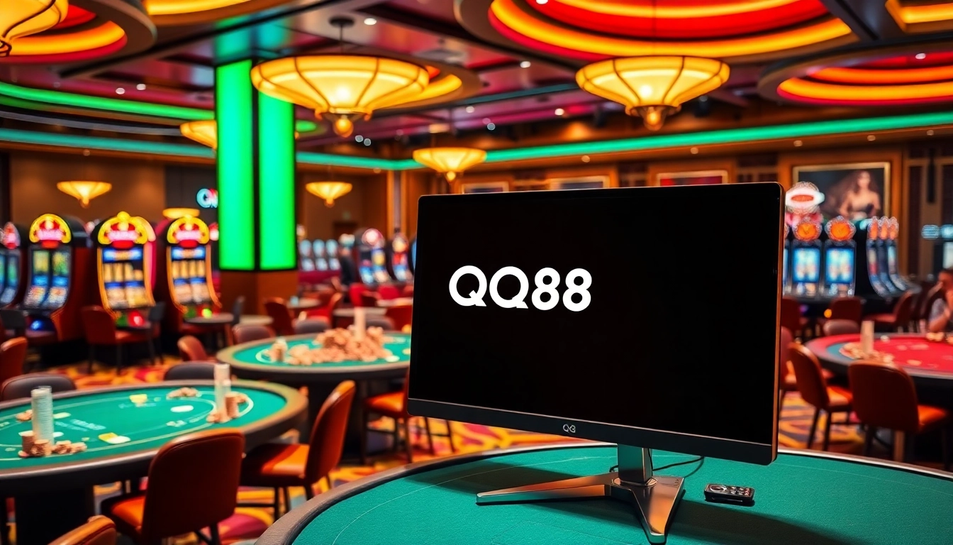 Engage with the excitement of đăng ký qq88 as you explore vibrant casino games and betting opportunities.